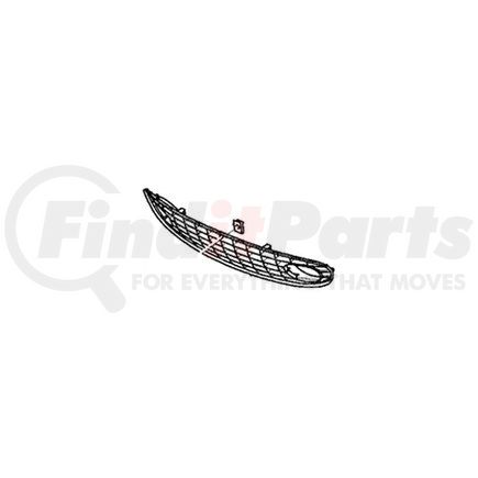 MR566040 by CHRYSLER - Grille - Chrome/Argent, fits 2001-2002 Chrysler Sebring LX and LXi