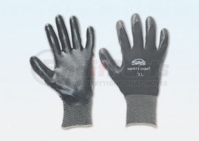 640-1908 by SAS SAFETY CORP - Pawz™ Nitrile Coated Palm Gloves, M