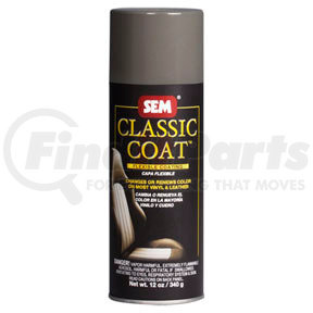 17503 by SEM PRODUCTS - CLASSIC COAT - Flat Black