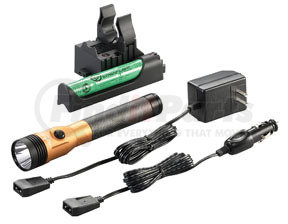 75490 by STREAMLIGHT - Stinger DS® LED HL™ with Piggy Back Charger, Orange