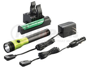 75488 by STREAMLIGHT - Stinger DS® LED HL™ with Piggy Back Charger, Lime Green