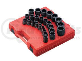 4692 by SUNEX TOOLS - 26 Pc. 3/4" Drive Metric Impact Socket Set