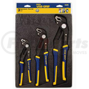 2078710 by IRWIN - 3 Pc. GrooveLock Pliers Set with Storage Tray