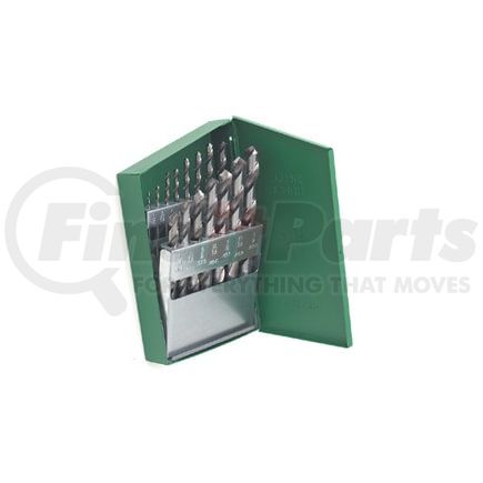 60147 by IRWIN HANSON - 15 Pc. 3/8" Reduced Shank High Speed Steel Drill Bit Set