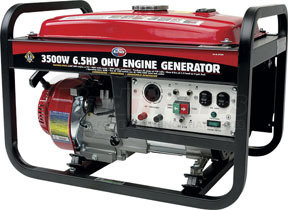 APG3001 by ALL POWER AMERICA - 3500W 6.5 HP GENERATOR, DELUXE