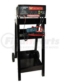 6044C by ASSOCIATED EQUIPMENT - Automated Battery/ Electrical System Tester w/ Heavy Duty Tilt Back Service Cart