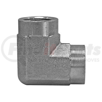 H3509X6 by BUYERS PRODUCTS - 90° Elbow 3/8 Inch Female Pipe Thread To 3/8 Inch Female Pipe Thread DISCONTINUED