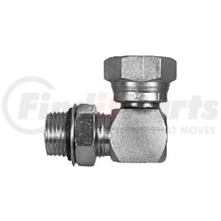 h9515x10x8 by BUYERS PRODUCTS - 7/8-14in. Male Straight Thread 1/2-14in. NPSM Female Pipe Swivel 90° Elbow
