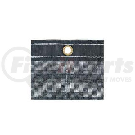 3013398 by BUYERS PRODUCTS - Heavy Duty Black Mesh Tarp 7-1/2 x 28 Foot