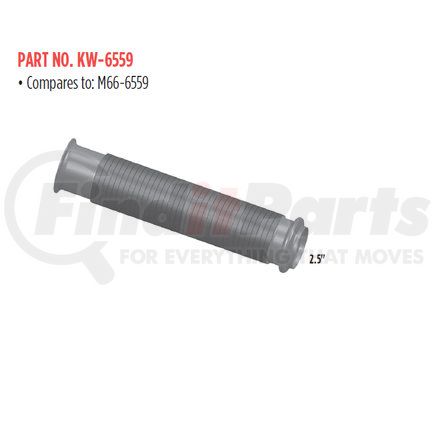 KW-6559 by GRAND ROCK - 2.5"X12 FLARE/BEAD
