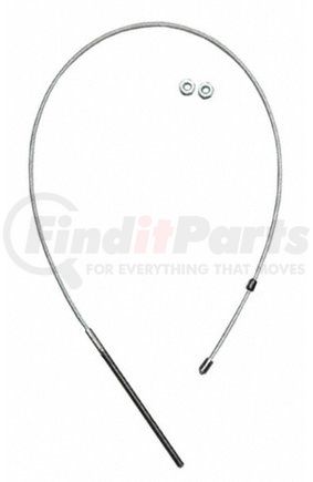 BC92775 by RAYBESTOS - Brake Parts Inc Raybestos Element3 Parking Brake Cable