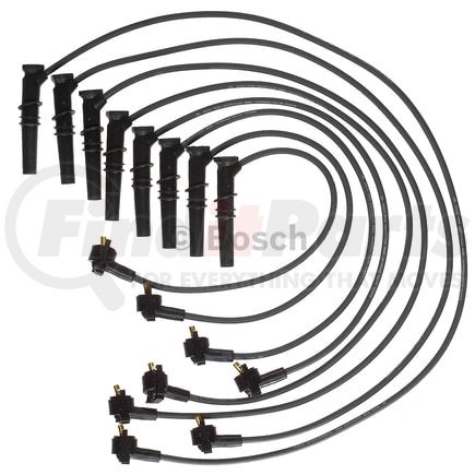 09711 by BOSCH - Spark Plug Wire Set