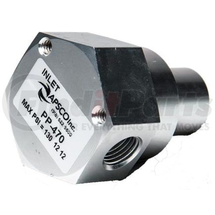 PP-470 by APSCO - Air Brake Pressure Protection Valve - Safety Valve, 1/4 in. Port Diameter