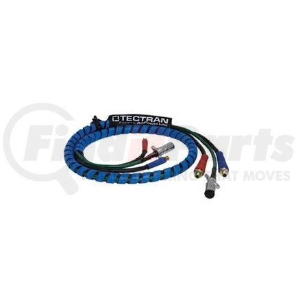 22010 by TECTRAN - Articflex Air Brake Hose and Power Cable Assembly - 15 ft., 3-in-1 AirPower Lines