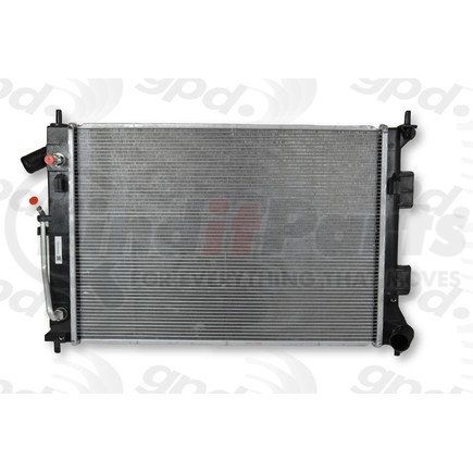 Global Parts Distributors 13333C Radiator gpd Radiator 13333C