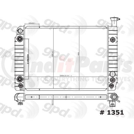 1351 by GLOBAL PARTS DISTRIBUTORS
