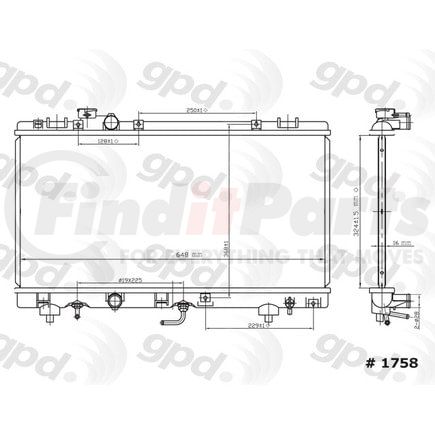 1758 by GLOBAL PARTS DISTRIBUTORS