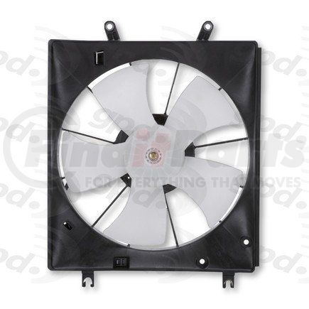 Global Parts Distributors 2811339 Engine Cooling Fan Assembly gpd Electric Cooling Fan 2811339