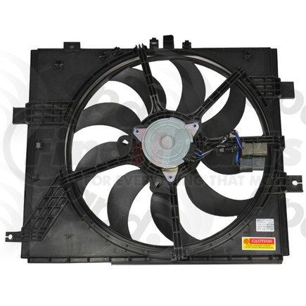 2811875 by GLOBAL PARTS DISTRIBUTORS - gpd Electric Cooling Fan 2811875
