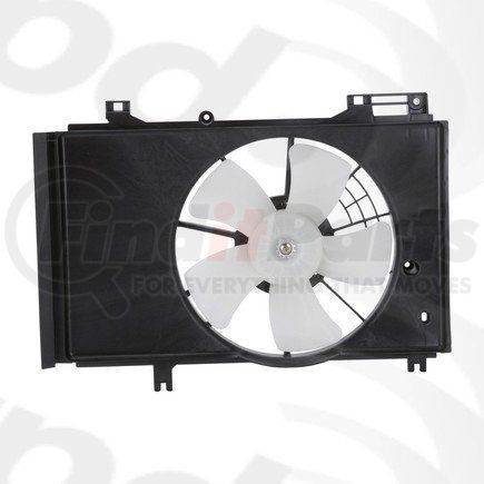 Global Parts Distributors 2812004 Engine Cooling Fan Assembly gpd Electric Cooling Fan 2812004