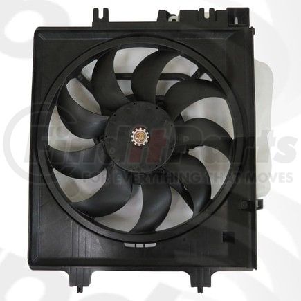 Global Parts Distributors 2811995 Engine Cooling Fan Assembly gpd Electric Cooling Fan 2811995