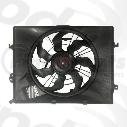 2812027 by GLOBAL PARTS DISTRIBUTORS - gpd Electric Cooling Fan 2812027