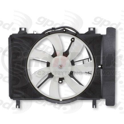 2811613 by GLOBAL PARTS DISTRIBUTORS - gpd Electric Cooling Fan 2811613