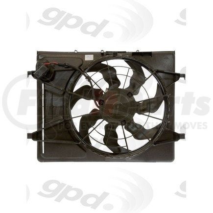 2811622 by GLOBAL PARTS DISTRIBUTORS - gpd Electric Cooling Fan 2811622