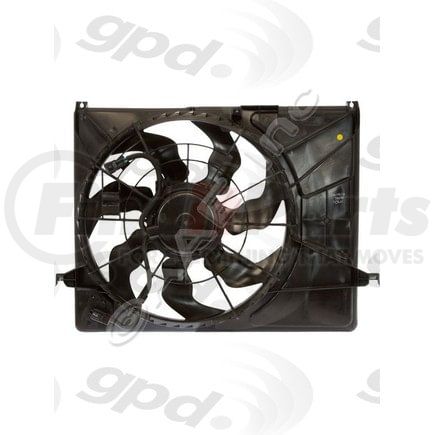 2811624 by GLOBAL PARTS DISTRIBUTORS - gpd Electric Cooling Fan 2811624
