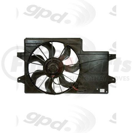 2811636 by GLOBAL PARTS DISTRIBUTORS - gpd Electric Cooling Fan 2811636