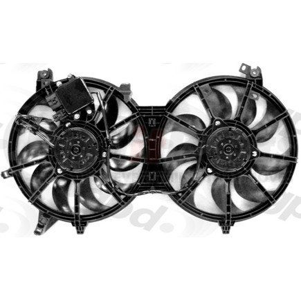 2811635 by GLOBAL PARTS DISTRIBUTORS - gpd Electric Cooling Fan 2811635