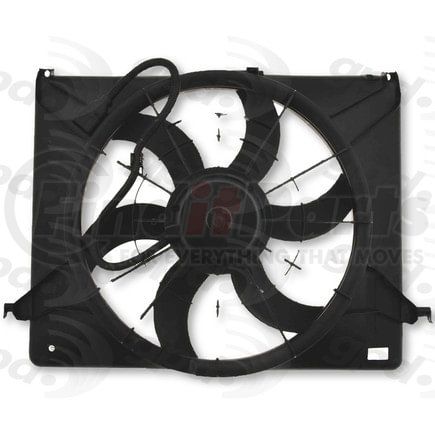 2811646 by GLOBAL PARTS DISTRIBUTORS - gpd Electric Cooling Fan 2811646