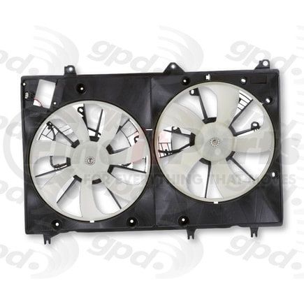 2811650 by GLOBAL PARTS DISTRIBUTORS - gpd Electric Cooling Fan 2811650