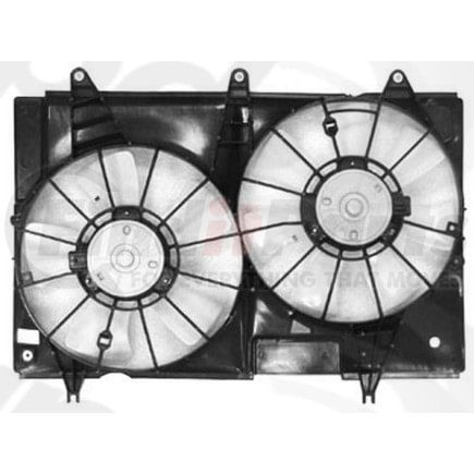 2811686 by GLOBAL PARTS DISTRIBUTORS - gpd Electric Cooling Fan 2811686