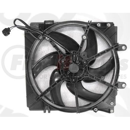 Global Parts Distributors 2811753 Engine Cooling Fan Assembly gpd Electric Cooling Fan 2811753