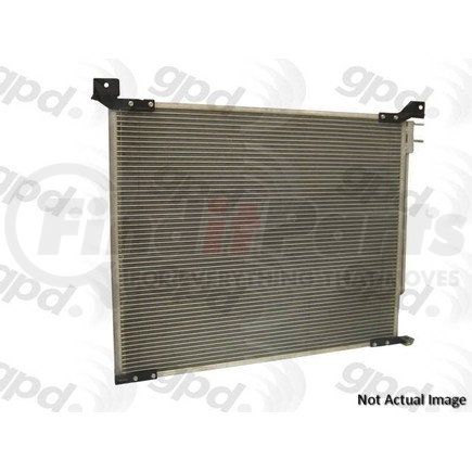 Global Parts Distributors 3893 A/C Condenser