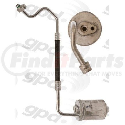 4811689 by GLOBAL PARTS DISTRIBUTORS - A/C Accumulator with Hose Assembly Global 4811689
