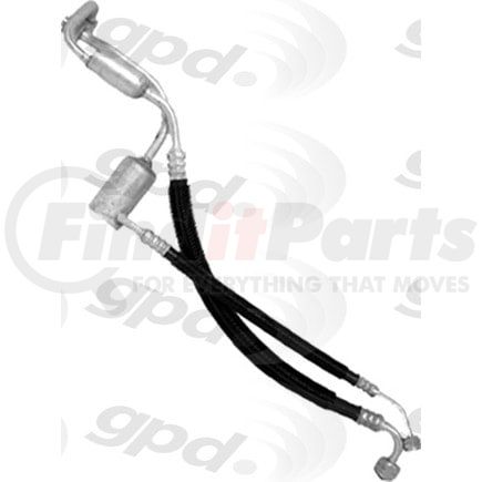 4811856 by GLOBAL PARTS DISTRIBUTORS - gpd Hose Manifold Line 4811856