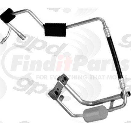 4812399 by GLOBAL PARTS DISTRIBUTORS - gpd Hose Manifold Line 4812399