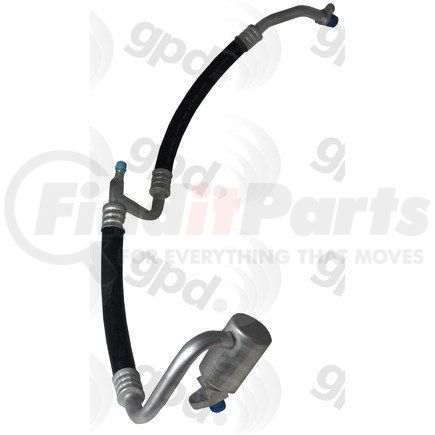 4812484 by GLOBAL PARTS DISTRIBUTORS - A/C Refrigerant Suction Hose Global 4812484 fits 07-08 Kia Rondo 2.7L-V6