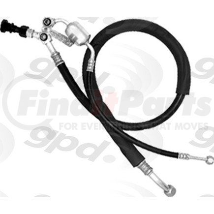 4812506 by GLOBAL PARTS DISTRIBUTORS - gpd Hose Manifold Line 4812506