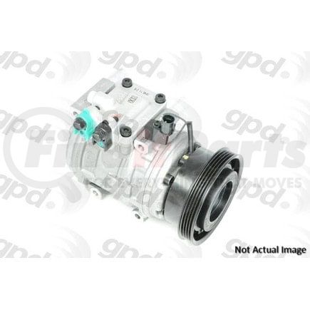 Global Parts Distributors 5512319 A/C Compressor gpd Compressor Reman 5512319