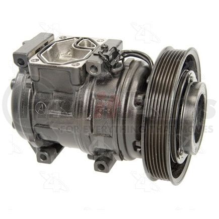 97361 by FOUR SEASONS - Reman Nippondenso 10PA17C Compressor w/ Clutch