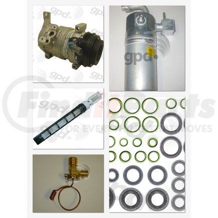 9612811 by GLOBAL PARTS DISTRIBUTORS - gpd Compressor Kit 9612811