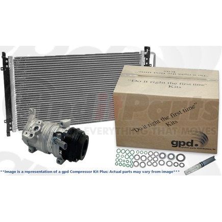 9741537A by GLOBAL PARTS DISTRIBUTORS - gpd Compressor Kit Plus 9741537A