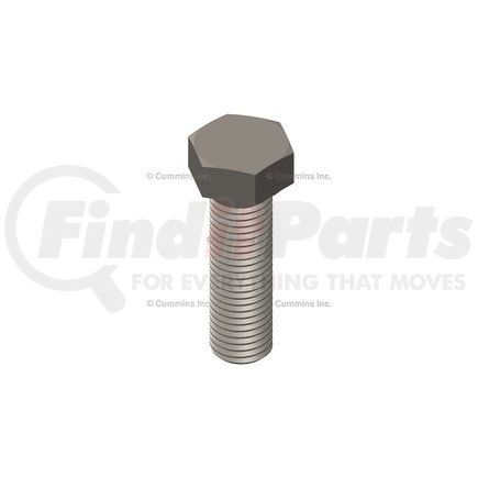 123588 by CUMMINS - Screw Cap - Hexagon Head