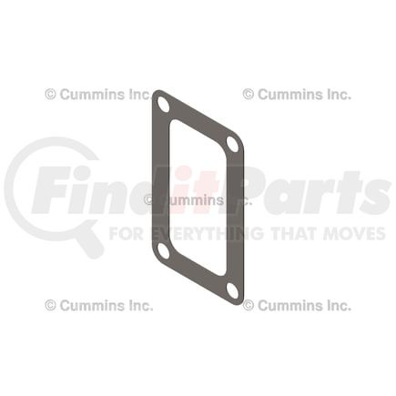 124246 by CUMMINS - Engine Side Access Cover Plate Gasket