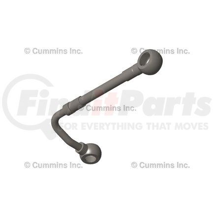 2893596 by CUMMINS - Fuel Filter Drain Pipe - fits ISM CM876 Engine Model