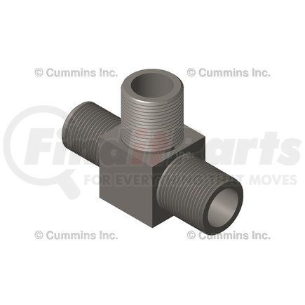 3020810 by CUMMINS - Pipe Fitting - Adapter Tee, Male