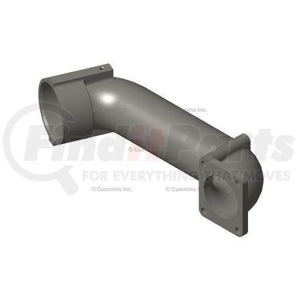 3002524 by CUMMINS - Engine Air Intake Hose - Crossover Connection